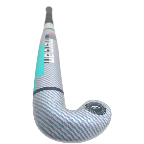 HSEVCKF7525ULT Hockey Stick EVOLUTION CKF75 UltimateV2_Teal_Full Length Rear Head to Handle