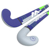 HSGECF1525 Hockey Stick GRY CF15 Pro Light Gray_2 Sticks Angled Head to Handle