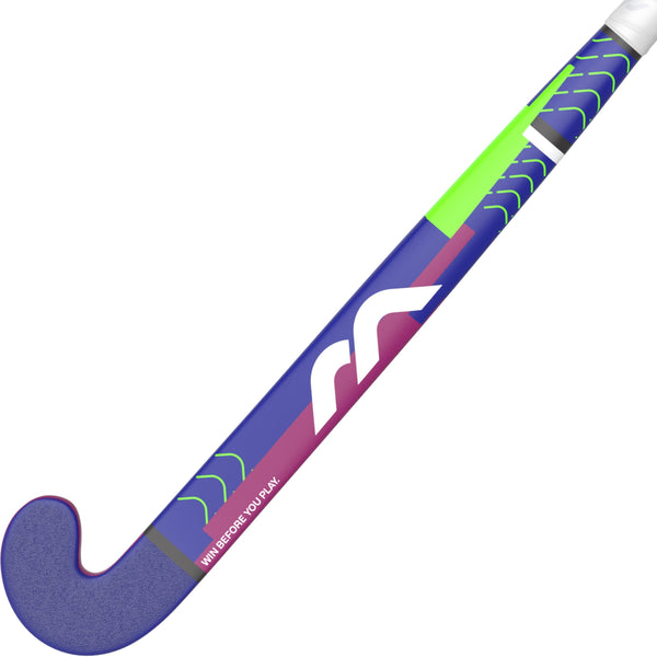 HSGECF1525 Hockey Stick PUR CF15 Pro Voilet_Flat Front HALF